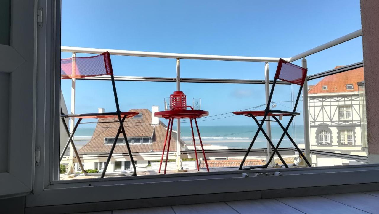 Appartement L'Estivaliere Face A La Mer Wimereux Eksteriør bilde
