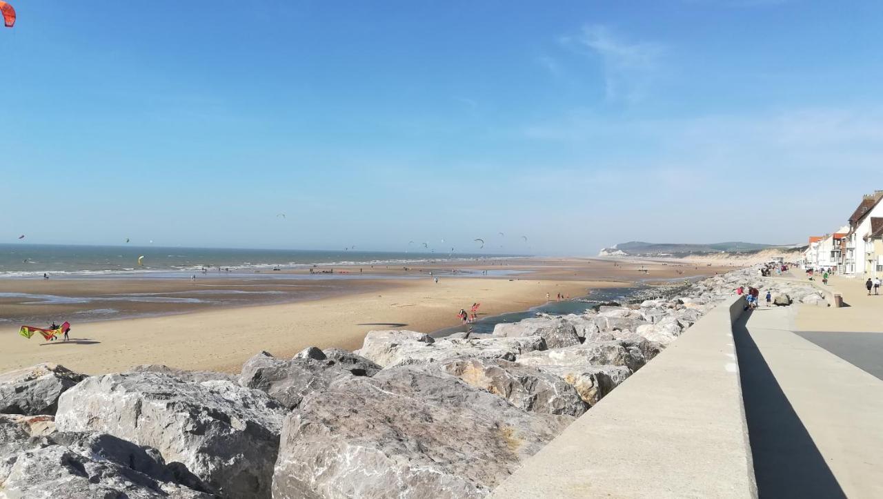Appartement L'Estivaliere Face A La Mer Wimereux Eksteriør bilde